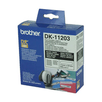 Thumbnail for BROTHER DK11203 White File Folder Labels 17mm X 87mm 300 Labels