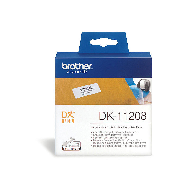 BROTHER DK11208 White Label