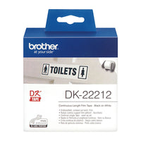 Thumbnail for Brother White Cont. Film Roll Direct Thermal 62mm x 15.24mm