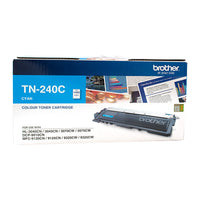 Thumbnail for Brother TN-240C Colour Laser Toner - Cyan, HL-3040CN/3045CN/3070CW/3075CW, DCP-9010CN, MFC-9120CN/9125CN/9320CW/9325CW - up to 1400 pages