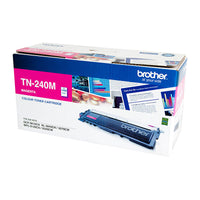 Thumbnail for Brother TN-240M Colour Laser Toner- Magenta, HL-3040CN/3045CN/3070CW/3075CW, DCP-9010CN, MFC-9120CN/9125CN/9320CW/9325CW - up to 1400 pages