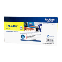 Thumbnail for Brother TN-240Y Colour Laser Toner - Yellow, HL-3040CN/3045CN/3070CW/3075CW, DCP-9010CN, MFC-9120CN/9125CN/9320CW/9325CW - up to 1,400 pages
