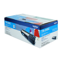 Thumbnail for BROTHER TN-340C Colour Laser Toner - Standard Yield Cyan, HL-4150CDN/4570CDW, DCP-9055CDN, MFC-9460CDN/9970CDW - 1500 pages