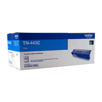 Thumbnail for BROTHER TN-443C Colour Laser Toner - High Yield Cyan - to suit HL-L8260CDN/8360CDW MFC-L8690CDW/L8900CDW - 4,000 Pages