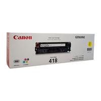 Thumbnail for CANON Cartridge418 Yellow Toner
