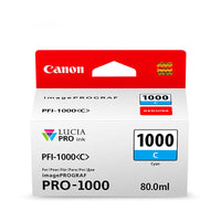 Thumbnail for CANON PFI1000 Cyan Ink Cartridge