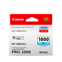 Thumbnail for CANON PFI1000 Ph Cyan Ink Cartridge