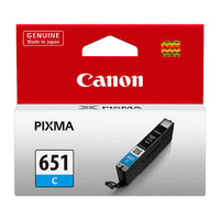 Thumbnail for CANON CLI651 Cyan Ink Cartridge