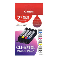 Thumbnail for CANON CLI671 Value Pack