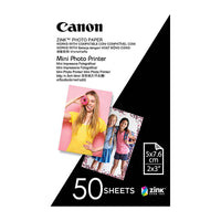 Thumbnail for Canon Zink Mini Photo Printer Paper for Canon Inspic 50 Sheets 2 X 3 Inches