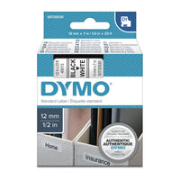 Thumbnail for DYMO Black on White 12mmx7m Tape