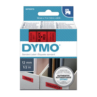 Thumbnail for DYMO Black on Red 12mmx7m Tape