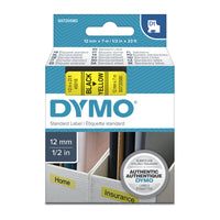 Thumbnail for DYMO Black on Yellow 12mmx7m Tape