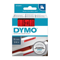 Thumbnail for DYMO Black on Red 19mmx7m Tape