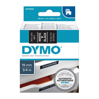 Thumbnail for DYMO White on Black 19mmx7m Tape