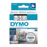 Thumbnail for DYMO Black on Clear 24mmx7m Tape