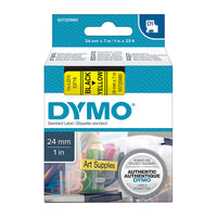 Thumbnail for DYMO Black on Yellow 24mmx7m Tape