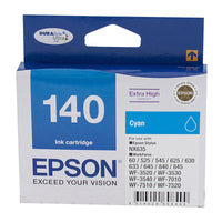 Thumbnail for EPSON 140 Cyan Ink Cartridge