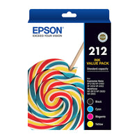 Thumbnail for EPSON 212 4 Ink Value Pack