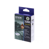 Thumbnail for EPSON 220XL Black Twin Pack