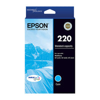 Thumbnail for EPSON 220 Cyan Ink Cartridge
