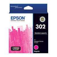 Thumbnail for EPSON 302 Magenta Ink Cartridge