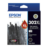 Thumbnail for EPSON 302XL Photo Black Ink Cartridge