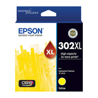Thumbnail for EPSON 302XL Yellow Ink Cartridge