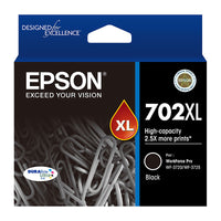 Thumbnail for EPSON 702XL Black Ink Cartridge