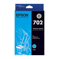 Thumbnail for EPSON 702 Cyan Ink Cartridge