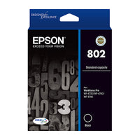 Thumbnail for EPSON 802 Black Ink Cartridge