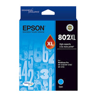 Thumbnail for EPSON 802XL Cyan Ink Cartridge