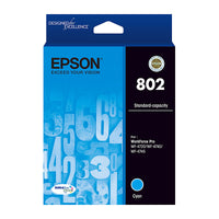 Thumbnail for EPSON 802 Cyan Ink Cartridge