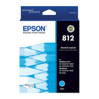 Thumbnail for EPSON 812 Cyan Ink Cartridge