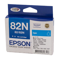 Thumbnail for EPSON 82N Cyan Ink Cartridge