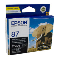 Thumbnail for EPSON T0871 Ph Black Ink Cartridge