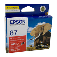 Thumbnail for EPSON T0877 Red Ink Cartridge