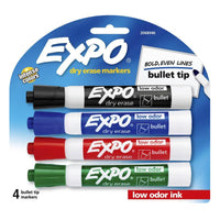 Thumbnail for EXPO White Board Marker Blt Assorted Pack of 4 Box of 6