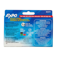 Thumbnail for EXPO White Board Marker Bullet Tip Assorted Box of 4