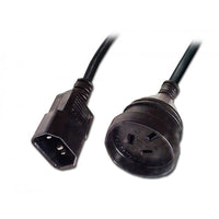 Thumbnail for LINDY .15m IEC C14 to 3-pin