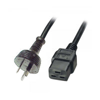 Thumbnail for LINDY 2m 10A 3-pin to IEC C19