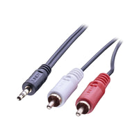 Thumbnail for LINDY 1m 3.5mm-RCA Audio
