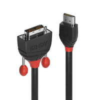 Thumbnail for LINDY 5m HDMI-DVI-D Cable Black Line