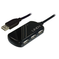 Thumbnail for LINDY 8m USB2 Ext Pro 4P Hub