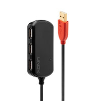 Thumbnail for LINDY 12m USB2 Ext Pro 4P Hub