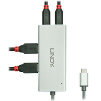 Thumbnail for LINDY 4 Port USB-C Hub