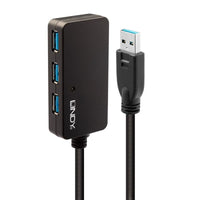 Thumbnail for LINDY 10m USB3 Ext Pro 4P Hub