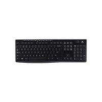 Thumbnail for LOGITECH K270 2.4 GHz Wireless Full Size Keyboard 128-bit AES encryption 24-month battery life Spill resistant Durable UV-coated keys