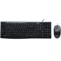 Thumbnail for LOGITECH MK200 Media Keyboard and Mouse Combo 1000 DPI USB 2.0 Full-size Keyboard Thin profile Instant access to applications