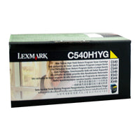 Thumbnail for LEXMARK C540H1YG Yellow Toner